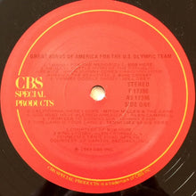 Load image into Gallery viewer, Various : Great Songs Of America For The U.S. Olympic Team (LP, Comp)