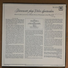 Load image into Gallery viewer, Zino Francescatti, Edmond De Stoutz, Zürcher Kammerorchester, Tomaso Antonio Vitali, Niccolò Paganini, Giuseppe Tartini : Francescatti Plays Violin Spectaculars (LP)