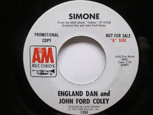 Load image into Gallery viewer, England Dan &amp; John Ford Coley : Simone (7", Single, Promo)