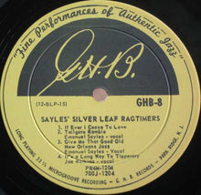 Load image into Gallery viewer, Sayles' Silver Leaf Ragtimers : Sayles' Silver Leaf Ragtimers (LP, Album)