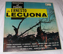 Load image into Gallery viewer, Ernesto Lecuona : Immortals Al Piano De Ernesto Lecuona (LP, Album)
