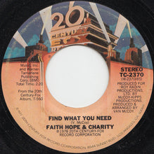 Load image into Gallery viewer, Faith, Hope &amp; Charity : Don't Pity Me (7")