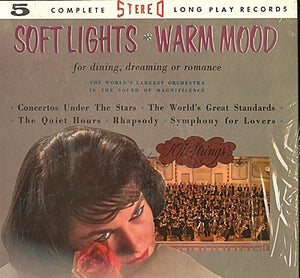 101 Strings : Soft Lights Warm Mood (5xLP, Comp, Box)