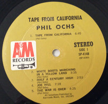 Load image into Gallery viewer, Phil Ochs : Tape From California (LP, Album, Mon)