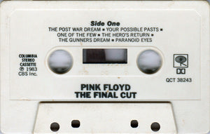 Pink Floyd : The Final Cut (Cass, Album)