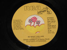 Load image into Gallery viewer, Denie Corbett &amp; Station Break : Be What You Are (7", Single, Mono, Promo)