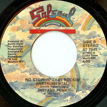 Load image into Gallery viewer, Instant Funk : No Stoppin' That Rockin' (7", Single)