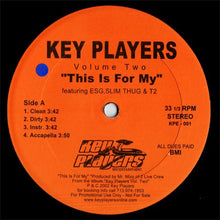 Load image into Gallery viewer, Various : Key Players Volume Two - This Is For My / Fashizzle (12&quot;, Promo)