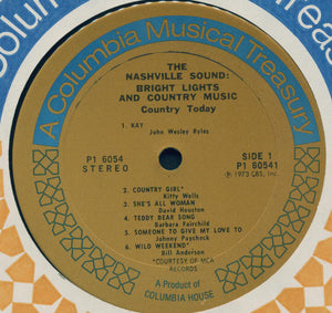 Various : The Nashville Sound: Bright Lights & Country Music (6xLP, Comp + Box)