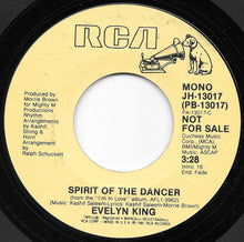 Load image into Gallery viewer, Evelyn King : Spirit Of The Dancer (7", Single, Promo)