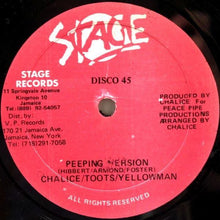 Load image into Gallery viewer, Chalice (3) / Toots Hibbert / Yellowman : Peeping Tom 11 (12&quot;)
