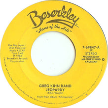 Load image into Gallery viewer, Greg Kihn Band : Jeopardy (7", Single, SP )
