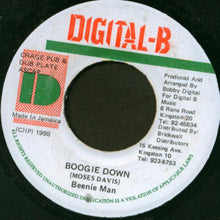 Load image into Gallery viewer, Beenie Man : Boogie Down (7")
