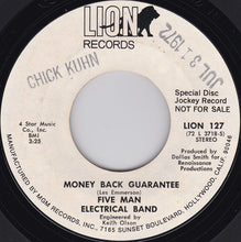 Load image into Gallery viewer, Five Man Electrical Band : Money Back Guarantee (7", Promo)