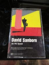 David Sanborn : As We Speak (Cass, Album)