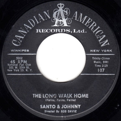 Santo & Johnny : Tear Drop / The Long Walk Home (7