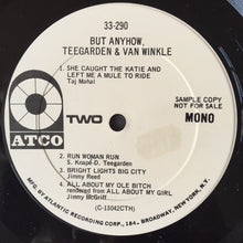 Load image into Gallery viewer, Teegarden &amp; Van Winkle : But Anyhow, Teegarden &amp; Van Winkle (LP, Album, Mono, Promo)