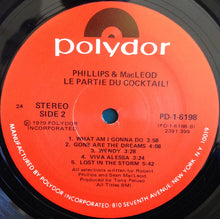 Load image into Gallery viewer, Bob Phillips (2) / Sean MacLeod : Le Partie Du Cocktail! (LP, Album, Mon)