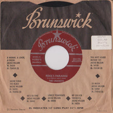 Load image into Gallery viewer, The Crickets (2) : Think It Over / Fool's Paradise (7", Single, Pin)