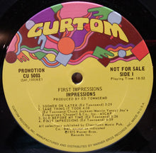 Load image into Gallery viewer, The Impressions : First Impressions (LP, Album, Promo)