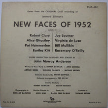 Load image into Gallery viewer, Various : Leonard Sillman's New Faces Of 1952 - Original Cast (7", EP)