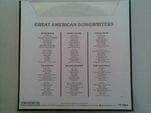 Various : Great American Songwriters  (6xLP, Comp + Box)