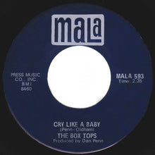 Load image into Gallery viewer, Box Tops : Cry Like A Baby (7&quot;, Single)