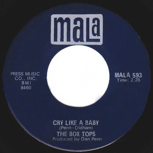 Box Tops : Cry Like A Baby (7", Single)