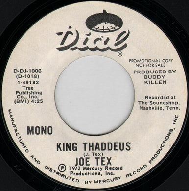 Joe Tex : King Thaddeus (7