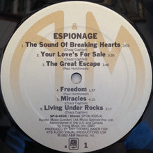 Load image into Gallery viewer, Espionage (4) : Espionage (LP, Album, B L)