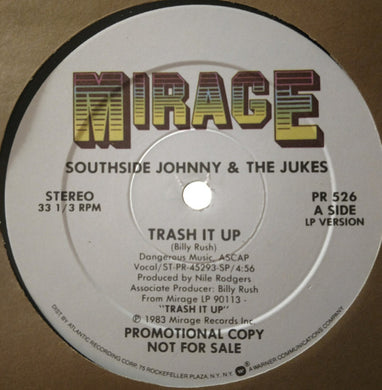 Southside Johnny & The Asbury Jukes : Trash It Up (12