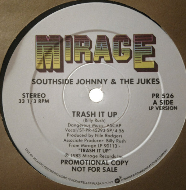 Southside Johnny & The Asbury Jukes : Trash It Up (12