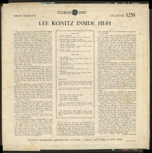Load image into Gallery viewer, Lee Konitz : Inside Hi-Fi (LP, Album)