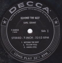 Load image into Gallery viewer, Earl Grant : Beyond The Reef  (7&quot;, Jukebox)