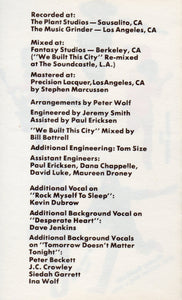 Starship (2) : Knee Deep In The Hoopla (Cass, Album)