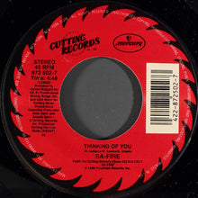 Load image into Gallery viewer, Safire : Thinking Of You (7", 49 )