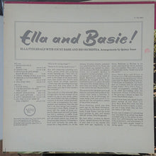 Load image into Gallery viewer, Ella Fitzgerald And Count Basie Orchestra : Ella And Basie! (LP, Album, Mono)