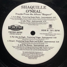 Load image into Gallery viewer, Shaquille O&#39;Neal : Tracks From The Album &quot;Respect&quot; (12&quot;, EP, Promo)