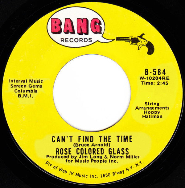 Rose Colored Glass : Can't Find The Time (7