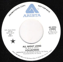 Load image into Gallery viewer, Volunteers (2) : All Night Long (7", Promo)
