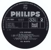 Load image into Gallery viewer, Bill McGuffie : Latin Overtones (LP, Album)