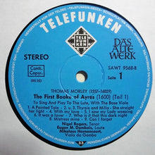Load image into Gallery viewer, Thomas Morley : The First Booke Of Ayres (LP, RP)