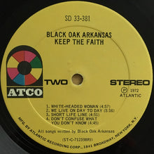 Load image into Gallery viewer, Black Oak Arkansas : Keep The Faith (LP, Album, RI)