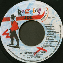 Load image into Gallery viewer, Mikey Spice : I'll Never Give You Up (7")