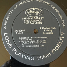 Load image into Gallery viewer, The Gaylords : At The Shamrock (LP, Mono)