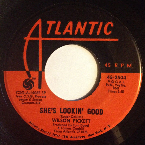 Wilson Pickett : She's Lookin' Good / We've Got To Have Love (7