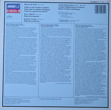 Load image into Gallery viewer, The London Philharmonic Orchestra, Rafael Frühbeck De Burgos, Alicia De Larrocha : Falla: Nights In The Gardens Of Spain / Albéniz: Rhapsodia Española / Turina: Rapsodia Sinfónica (LP)