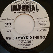 Load image into Gallery viewer, The Majors : Your Life Begins (At Sweet 16) / Which Way Did She Go (7&quot;, Promo)