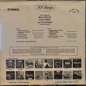 101 Strings : 101 Strings Play Some Hits Made Famous By Gladys Knight And Stevie Wonder (LP, Album)