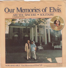 Load image into Gallery viewer, Elvis Presley : Are You Sincere / Solitaire (7", Single, RE)